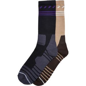 Hiking Performance Socks 2-Pack Black/Unionbeige