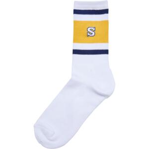 School Team Socks Spaceblue/CaliforniaYellow/WHT