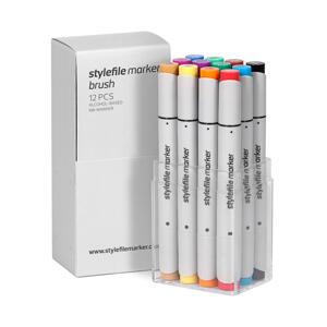 Stylefile brush for markers 12pcs main A