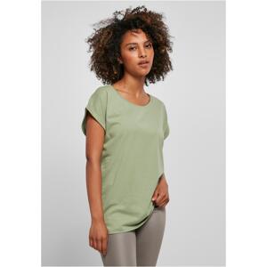 Women's softsalvia T-shirt with extended shoulder