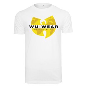 White T-shirt with Wu Wear logo