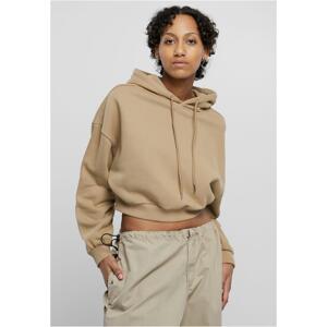 Ladies Cropped Heavy Hoody warmsand