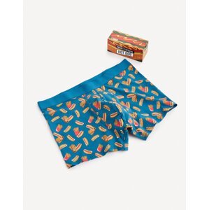 Celio Boxer Shorts in Hot Dog Gift Box - Men's