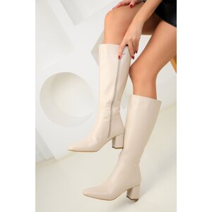 Soho Beige Women's Boots 18568