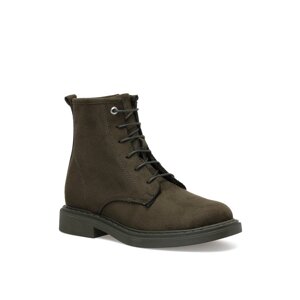 İnci Mistral.s 2pr Khaki Women's Flat Boots