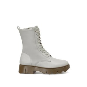 Nine West Stravi 2pr Off White Women's Biker Boot