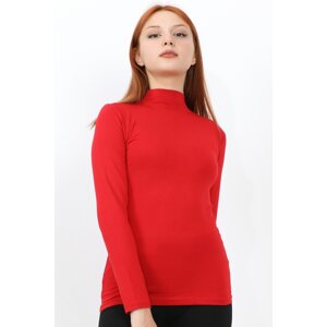 InStyle Long Sleeve Turtleneck Basic Body - Red