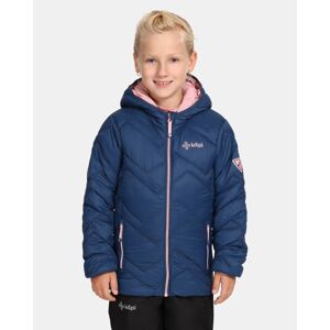 Children's insulated jacket Kilpi REBEKI-JG DARK Dark blue