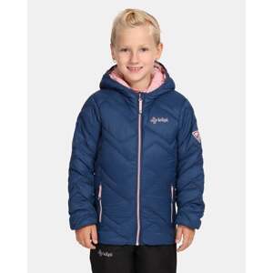 Children's insulated jacket Kilpi REBEKI-JG DARK Dark blue