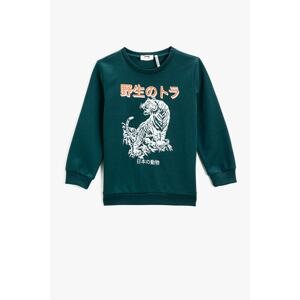 Koton Boys' Oil Sweatshirt