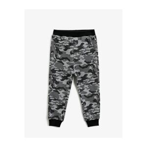 Koton Camouflage Patterned Sweatpants