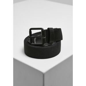 Stretch Basic Belt 2-Pack Black/Charcoal