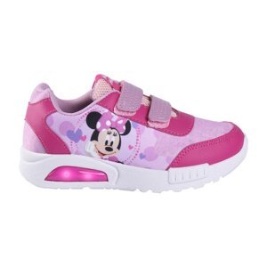 SPORTY SHOES PVC SOLE WITH LIGHTS ELASTICS MINNIE