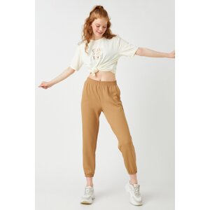 Koton Women's Brown Sweatpants