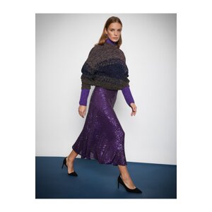 Koton Melis Agazat X - Sequined Midi Skirt