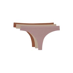 LOS OJOS 3 Pieces Seamless Thong Panties