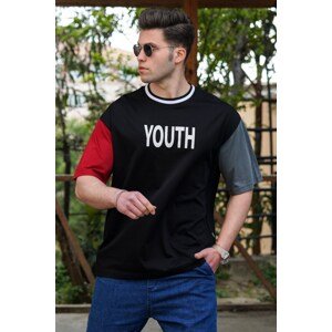 Madmext Men's Black T-Shirt 5214