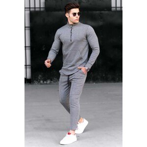 Madmext Anthracite Tracksuit Set 4786