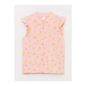 LC Waikiki College Collar Polka Dot Baby Girl Vest