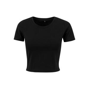 Women's T-shirt Cropped Tee black