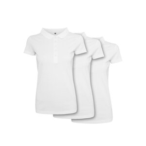 Women's Polo Jersey 3-pack white