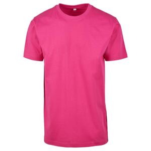 Hibiscus Round Neckline T-Shirt Pink