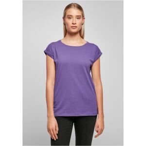 Women's ultraviolet T-shirt with extended shoulder