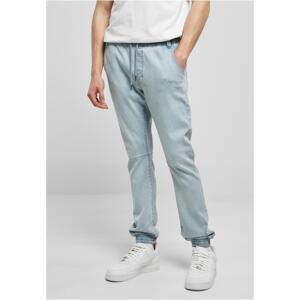 Knitted Denim Pants Jogpants Lighter Washed