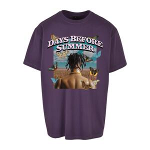 Days Before Summer Oversize Tee purplenight