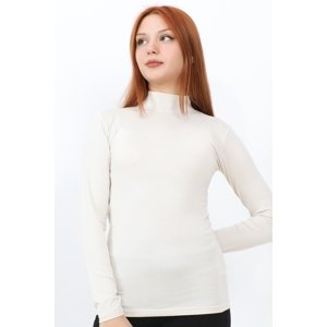 InStyle Long Sleeve Turtleneck Basic Body - Stone