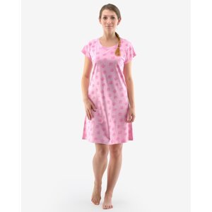 Women's nightgown Gina pink (19132-LRFMRF)