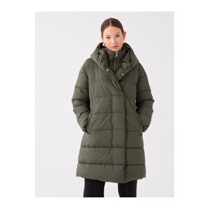 LC Waikiki Women's Hooded Straight Down Jacket