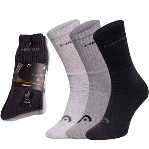 Head Unisex's Socks 701213456001 Graphite/Grey