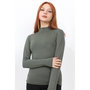 InStyle Long Sleeve Turtleneck Basic Body - Khaki