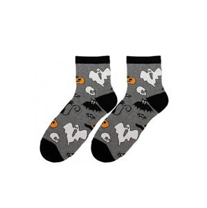Bratex Popsox Halloween 5643 Women's Socks 36-41 Grey D-025