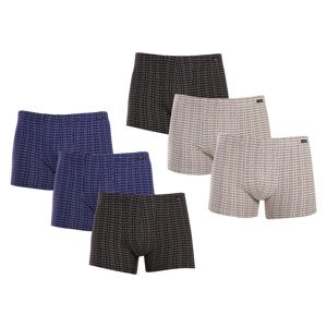 6PACK Men's Boxer Shorts Andrie Multicolor