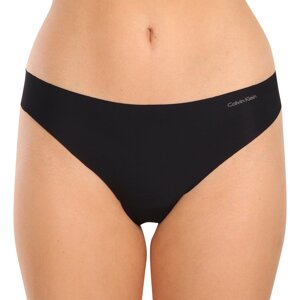 Calvin Klein women's thongs seamless black