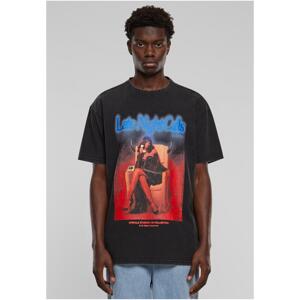 Men's Late Night Calls Acid Heavy Oversize T-Shirt - Black