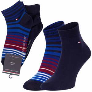 Tommy Hilfiger Man's 2Pack Socks 701224909001 Navy Blue