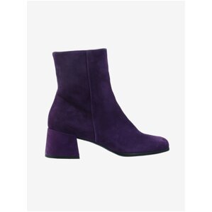 Purple women's suede ankle boots Högl Lou