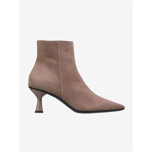 Women's brown suede ankle boots Högl Charlene - Women