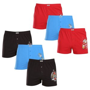 6PACK men's boxer shorts Andrie multicolor