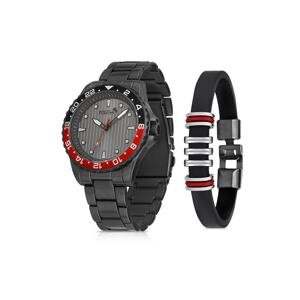 Polo Air Metal Strap Sports Men's Wristwatch Bracelet Combination Anthracite