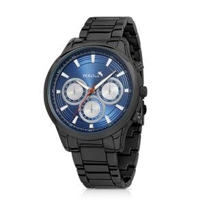 Polo Air Men's Sports Case Wristwatch Black-dark blue