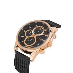 Polo Air Men's Wristwatch Black-copper