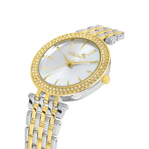 Polo Air Luxury Women's Wristwatch Yellow Silver Color