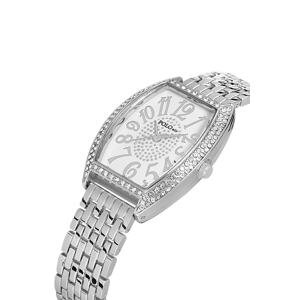 Polo Air Luxury Stone Vintage Women's Wristwatch Silver Color