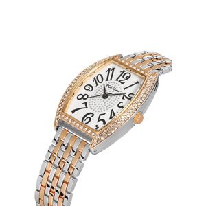 Polo Air Luxury Stone Vintage Women's Wristwatch Silver-copper Color