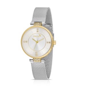 Polo Air Wicker Cord Women's Wristwatch Yellow-silver Color
