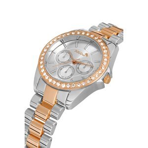Polo Air Single Row Luxury Stone Women's Wristwatch Silver-copper Color